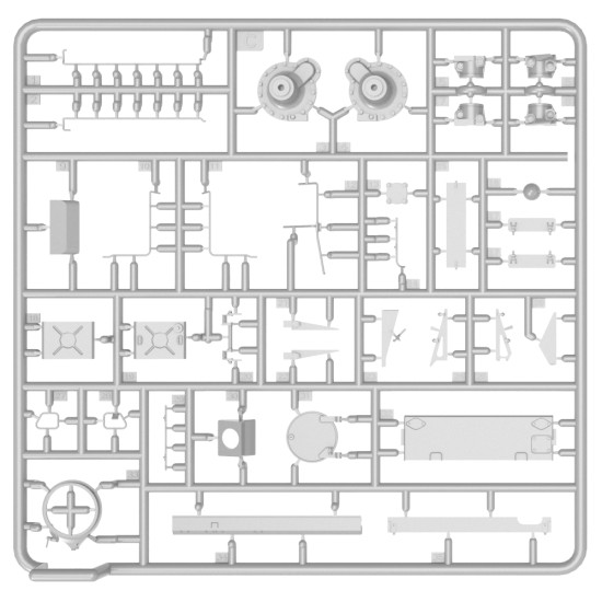 T-54A SOVIET MEDIUM TANK - PLASTIC MODEL KIT SCALE 1/35 MINIART 37017