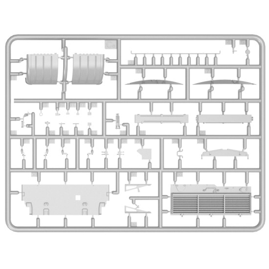 T-54A SOVIET MEDIUM TANK - PLASTIC MODEL KIT SCALE 1/35 MINIART 37017