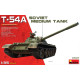 T-54A SOVIET MEDIUM TANK - PLASTIC MODEL KIT SCALE 1/35 MINIART 37017