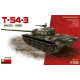 T-54-3 SOVIET MEDIUM TANK. Mod. 1951 - PLASTIC MODEL KIT SCALE 1/35 MINIART 37015