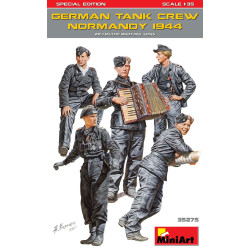 MINIART 35275 1/35 GERMAN TANK CREW NORMANDY 1944 SPECIAL EDITION WW II
