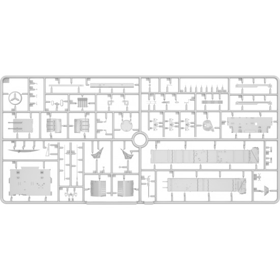 TIRAN 4 EARLY TYPE INTERIOR KIT MINIART 37010 1/35 PLASTIC MODEL KIT MILITARY