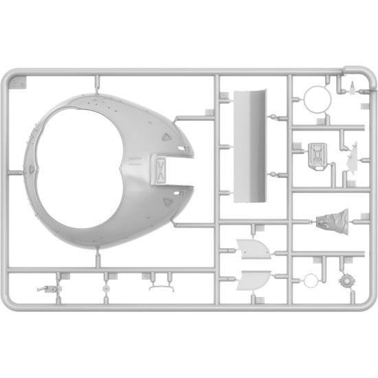 TIRAN 4 EARLY TYPE INTERIOR KIT MINIART 37010 1/35 PLASTIC MODEL KIT MILITARY