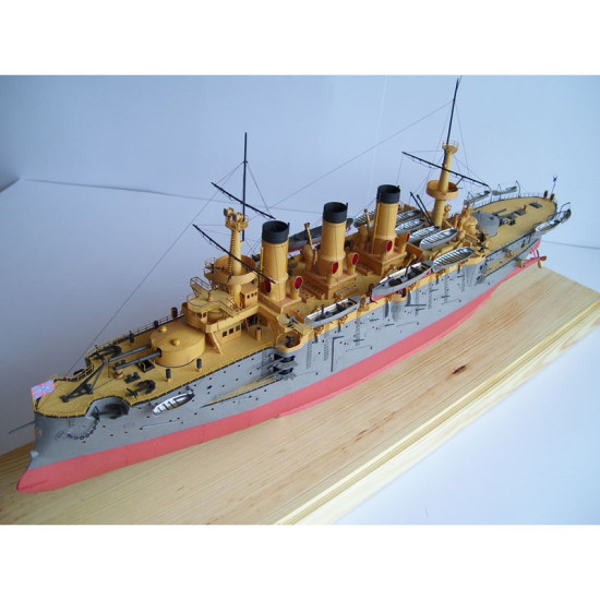 PAPER MODEL KIT MILITARY FLEET BATTLESHIP PERESVET 1/200 OREL 24