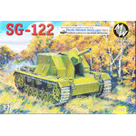 German 122 mm howitzer SG-122 SU-122 modification 1/72 Military Wheels 7253