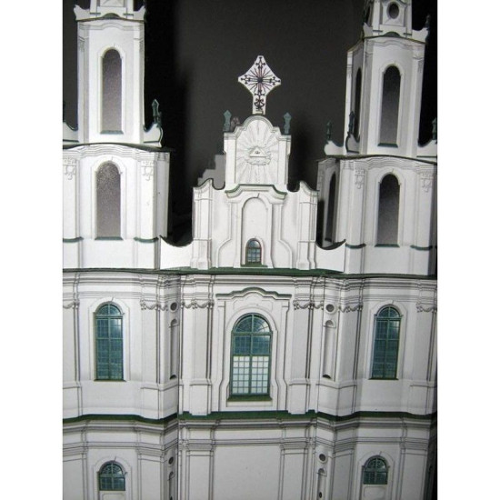 PAPER MODEL KIT ARCHITECTURE POLOTSK ST. SOPHIA CATHEDRAL 1/150 OREL 41