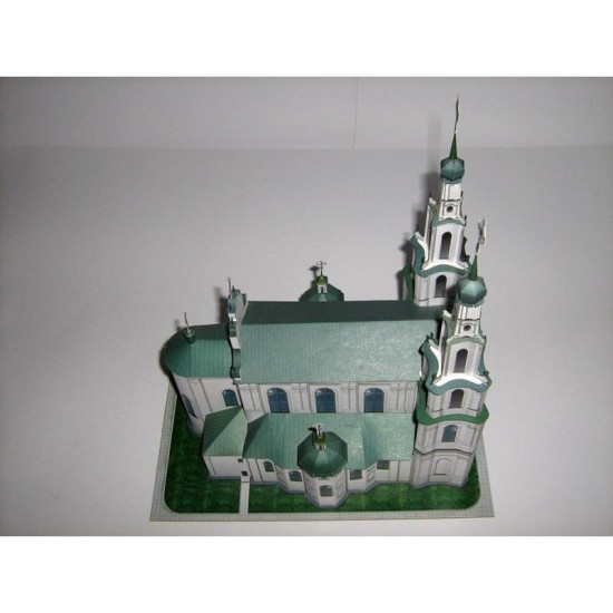 PAPER MODEL KIT ARCHITECTURE POLOTSK ST. SOPHIA CATHEDRAL 1/150 OREL 41