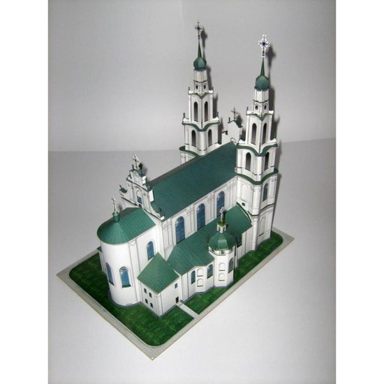 PAPER MODEL KIT ARCHITECTURE POLOTSK ST. SOPHIA CATHEDRAL 1/150 OREL 41