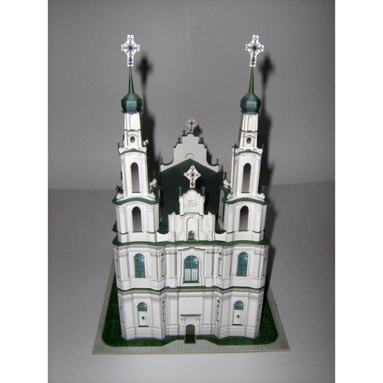 PAPER MODEL KIT ARCHITECTURE POLOTSK ST. SOPHIA CATHEDRAL 1/150 OREL 41