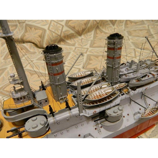 PAPER MODEL KIT MILITARY FLEET BATTLESHIP CITIZEN 1/200 OREL 43