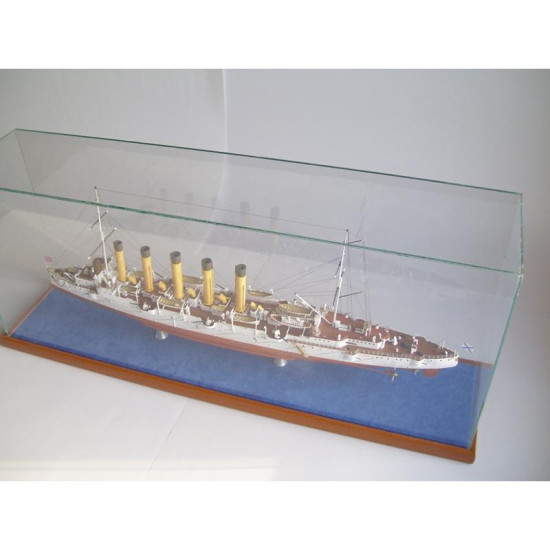 PAPER MODEL KIT MILITARY FLEET PROTECTED CRUISERS 1 RANK ASKOLD 1/200 OREL 44