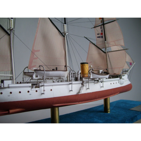 PAPER MODEL KIT MILITARY FLEET, GUNBOAT KOREAN 1/200 OREL 51