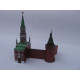 PAPER MODEL KIT MOSCOW KREMLIN CORNER ARSENAL AND NIKOLSKAYA TOWERS 1/250 OREL 54