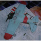 PAPER MODEL KIT MILITARY AVIATION FIGHTER AIRCRAFT I-16 1/33 OREL 69