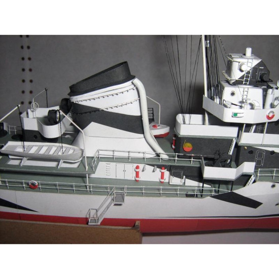 PAPER MODEL KIT MILITARY FLEET REASONABLE DESTROYER 1/200 OREL 74