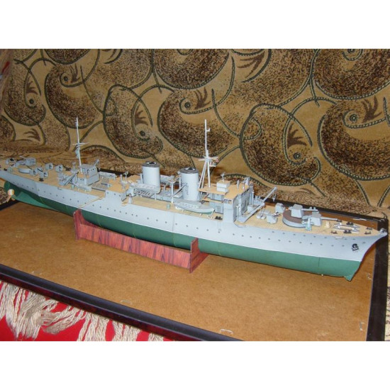 PAPER MODEL KIT MILITARY FLEET MINELAYER MARTY 1/200 OREL 81