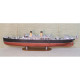 PAPER MODEL KIT CIVIL FLEET EAGLE STEAMER 1/200 OREL 85