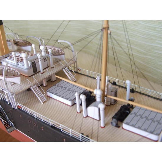 PAPER MODEL KIT CIVIL FLEET EAGLE STEAMER 1/200 OREL 85