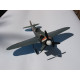 PAPER MODEL KIT MILITARY AVIATION FIGHTER AIRCRAFT LA-5 1/33 OREL 86