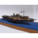 PAPER MODEL KIT CIVIL MILITARY FLEET TOW BOAT GUNBOAT VANYA 5 1/200 OREL 89