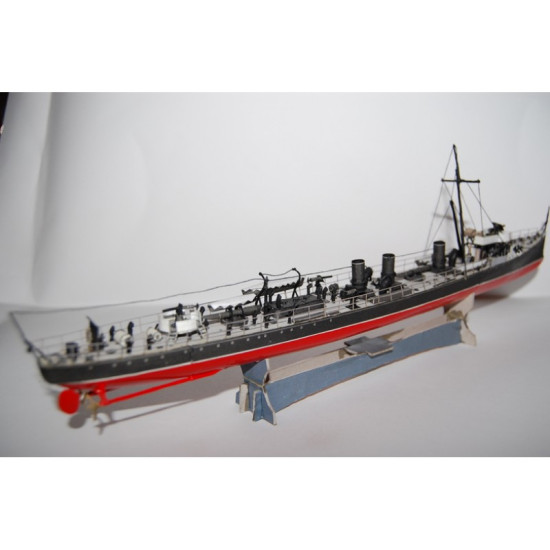 PAPER MODEL KIT MILITARY FLEET DESTROYER CONFLICT 1/200 OREL 90