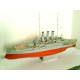 PAPER MODEL KIT MILITARY FLEET BATTLESHIP EUSTACE 1/200 OREL 107