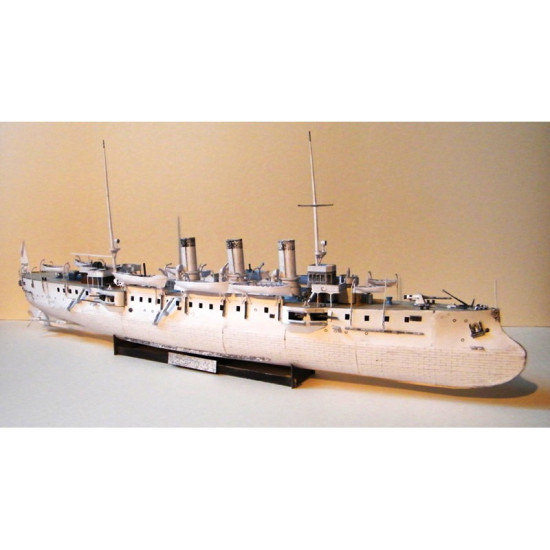 PAPER MODEL KIT PROTECTED CRUISERS OF THE 1ST RANK SVETLANA 1/200 OREL 123