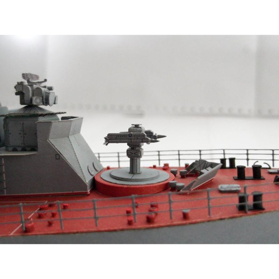 PAPER MODEL KIT MILITARY FLEET , SMALL MISSILE SHIP MIRAZH 1/200 OREL 127