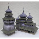 PAPER MODEL KIT ARCHITECTURE CHURCH OF ST. GEORGE WITH A BELFRY 1/100 OREL 134