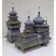 PAPER MODEL KIT ARCHITECTURE CHURCH OF ST. GEORGE WITH A BELFRY 1/100 OREL 134