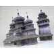 PAPER MODEL KIT ARCHITECTURE CHURCH OF ST. GEORGE WITH A BELFRY 1/100 OREL 134