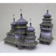 PAPER MODEL KIT ARCHITECTURE CHURCH OF ST. GEORGE WITH A BELFRY 1/100 OREL 134
