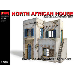 NORTH AFRICAN HOUSE building for diorama 1/35 Miniart 35540