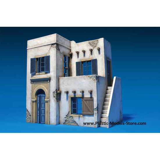 NORTH AFRICAN HOUSE building for diorama 1/35 Miniart 35540