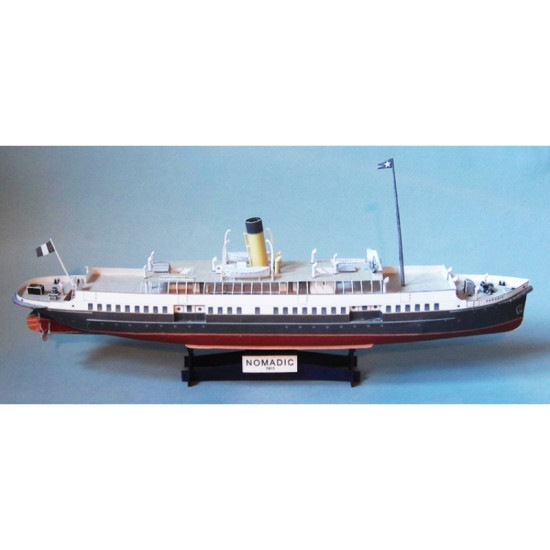 PAPER MODEL KIT CIVIL FLEET NOMADIC SHIP 1/200 OREL 160
