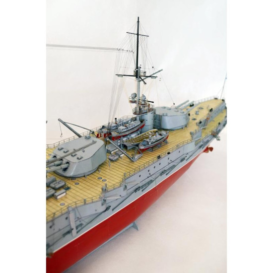 PAPER MODEL KIT MILITARY FLEET BATTLESHIP PETROPAVLOVSK 1/200 OREL 164