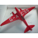 PAPER MODEL KIT CIVIL AVIATION RACE PLANE DH. 88 COMET 1/33 OREL 187