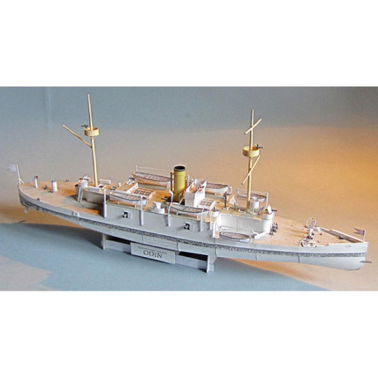 PAPER MODEL KIT MILITARY FLEET , ARMORED SHIPS ODIN 1/200 OREL 202