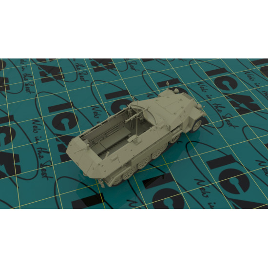ICM 35103 SD.KFZ.251/1 AUSF.A WITH GERMAN INFANTRY 1/35 scale PLASTIC MODEL KIT
