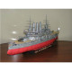 RETVIZAN MILITARY FLEET PAPER BATTLESHIP SCALE 1/200 RUSSIA 1902 YEAR OREL 006