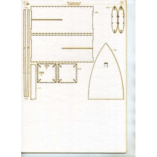 LASER CUTTING TO MILITARY FLEET WORKSHOP KAMCHATKA RUSSIA 1904 1/200 OREL 220/2