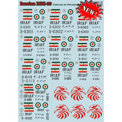 DECAL 1/48 FOR MIG-29 PRINT SCALE 48-129