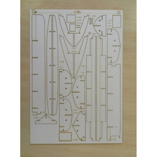 LASER CUTTING TO MODEL OREL 202 MILITARY FLEET ODIN OREL 202/2