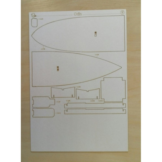 LASER CUTTING TO MODEL OREL 202 MILITARY FLEET ODIN OREL 202/2