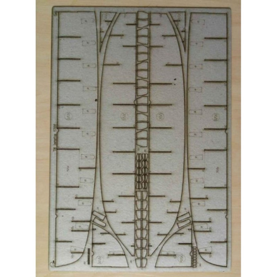 LASER CUTTING TO THE MODEL OREL 212 MILTARY FLEET THREE HIERARCHS OREL 212/2