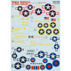 DECAL 1/72 FOR A-36A APACHE PRINT SCALE 72-302