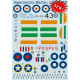 DECAL 1/72 FOR SUPERMARINE WALRUS PRINT SCALE 72-308