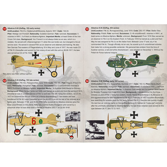 DECAL 1/72 FOR ALBATROS-FIGHTERS PRINT SCALE 72-316