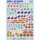 DECAL 1/72 FOR AERO L-29 DELFIN PRINT SCALE 72-318