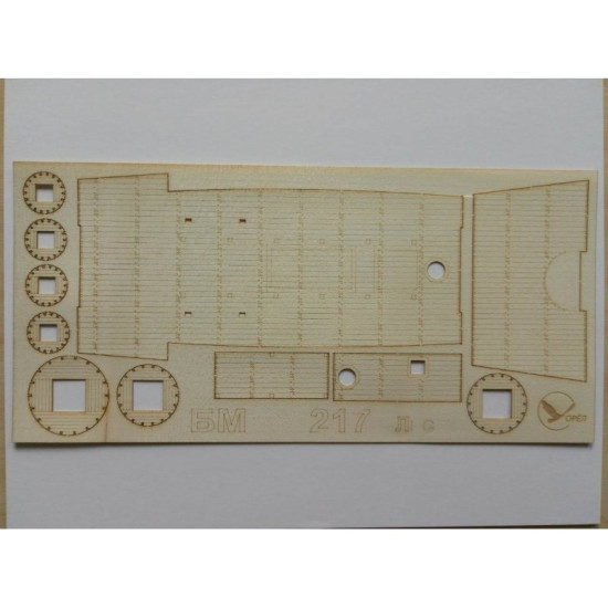 DECK FROM WOODEN VENEER TO MODEL OREL 217 HENRY GRACE A DIEU OREL 217/3